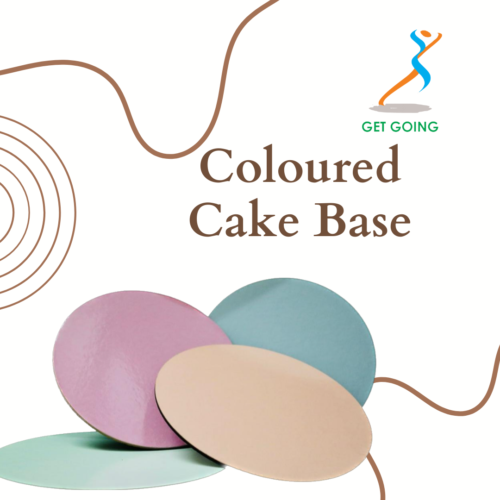 COLOURED CAKE BASE