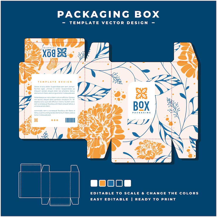 Clamshell Dieline