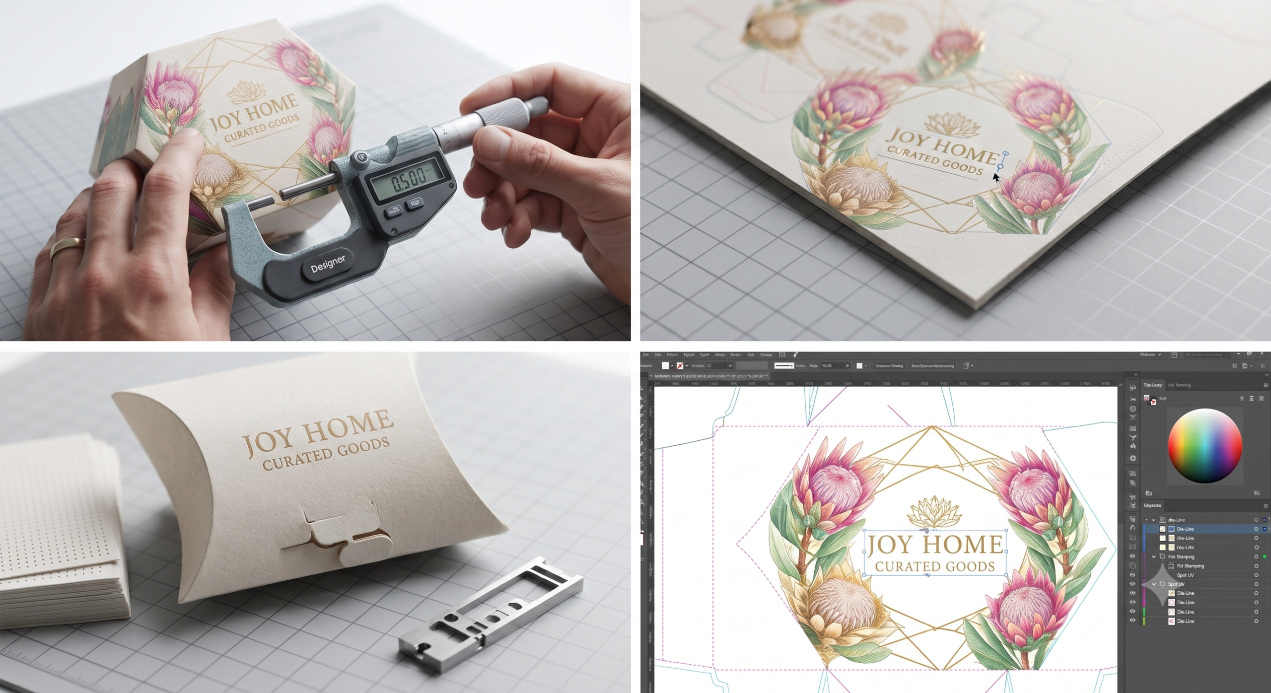 Medicine Box Packaging Dieline