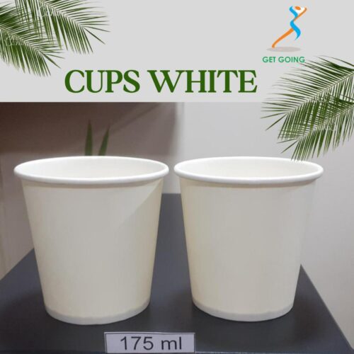 White Cups ( 175 Ml )