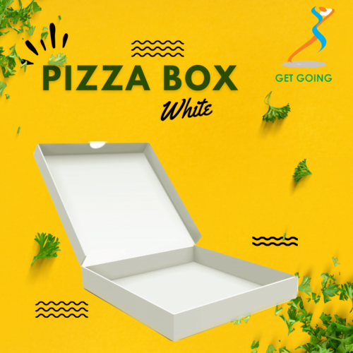 White Pizza Box