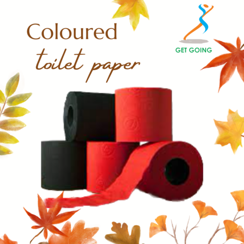 Coloured Toilet Paper