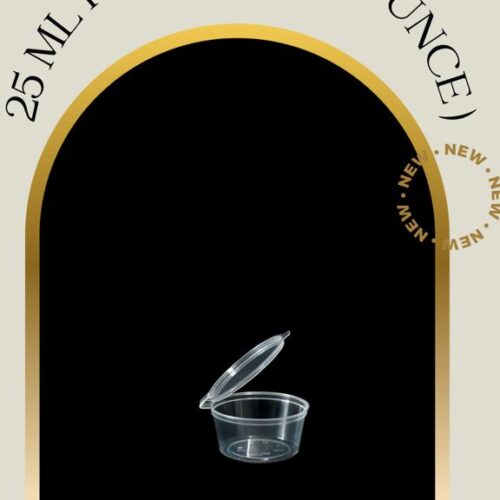 sauce Cup with Hinge ( 25 Ml )