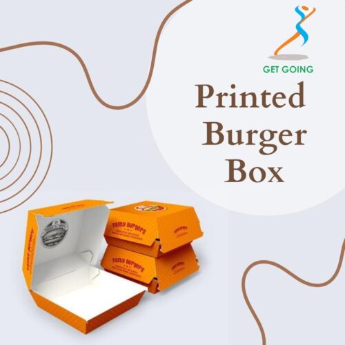 Printed Burger Box